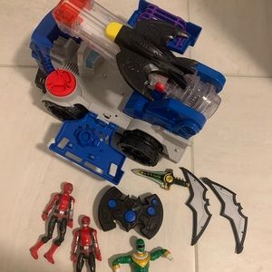 Imaginext Batman RC Truck Toy Remote Control Mobile Command Center Fisher-Price.